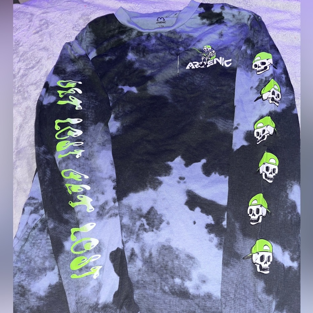 Color: blue, size: S/P 16, thin, long sleeve